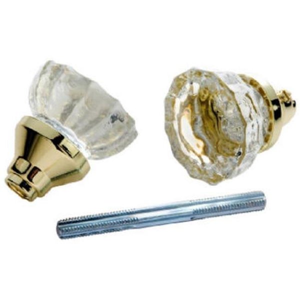 Belwith Products Belwith Products 1140 2 Pack Knob Glass & Spindle 778896